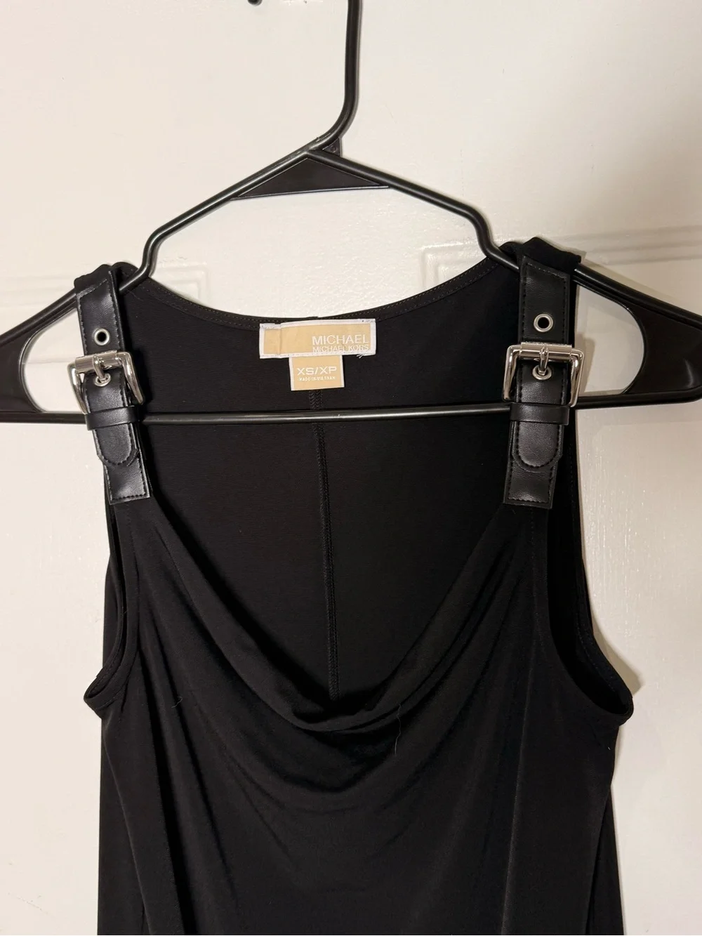 Michael Kors Draped Neck Tank Dress
